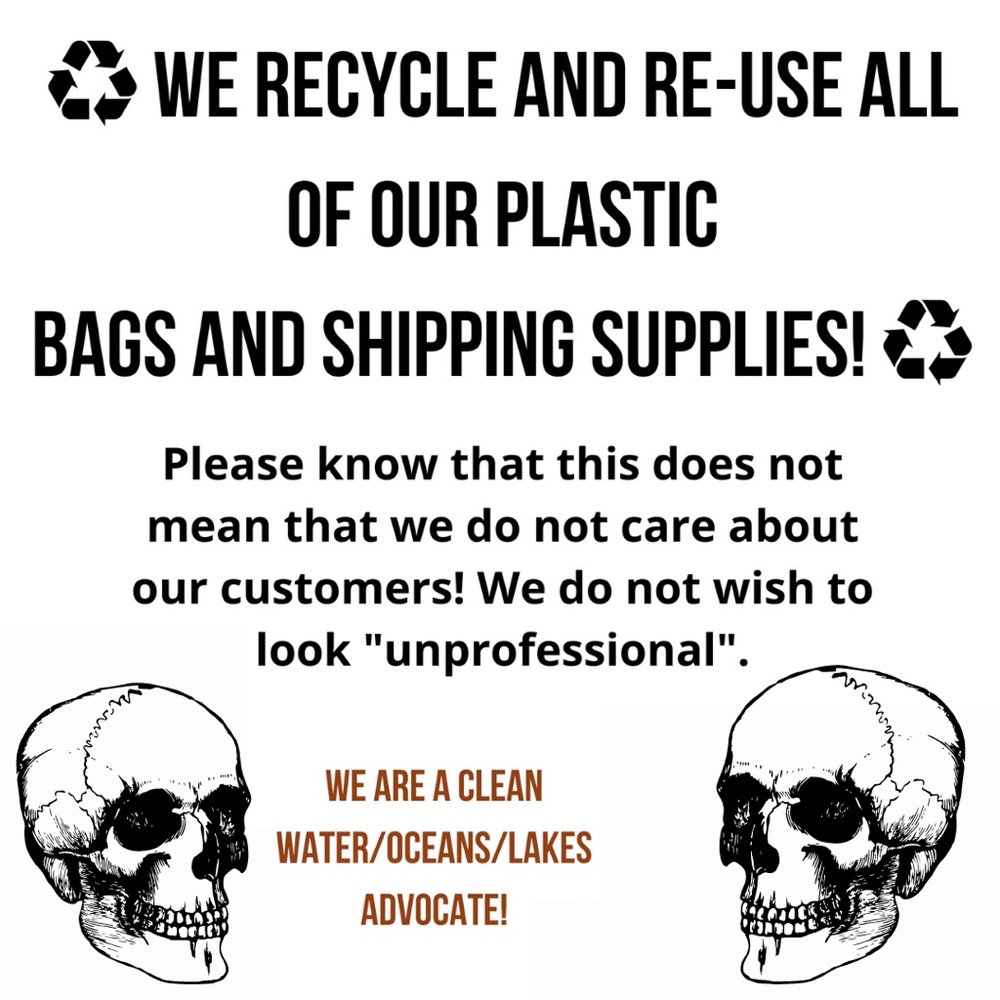 ♻️ We Re-Use & Recycle! ♻️